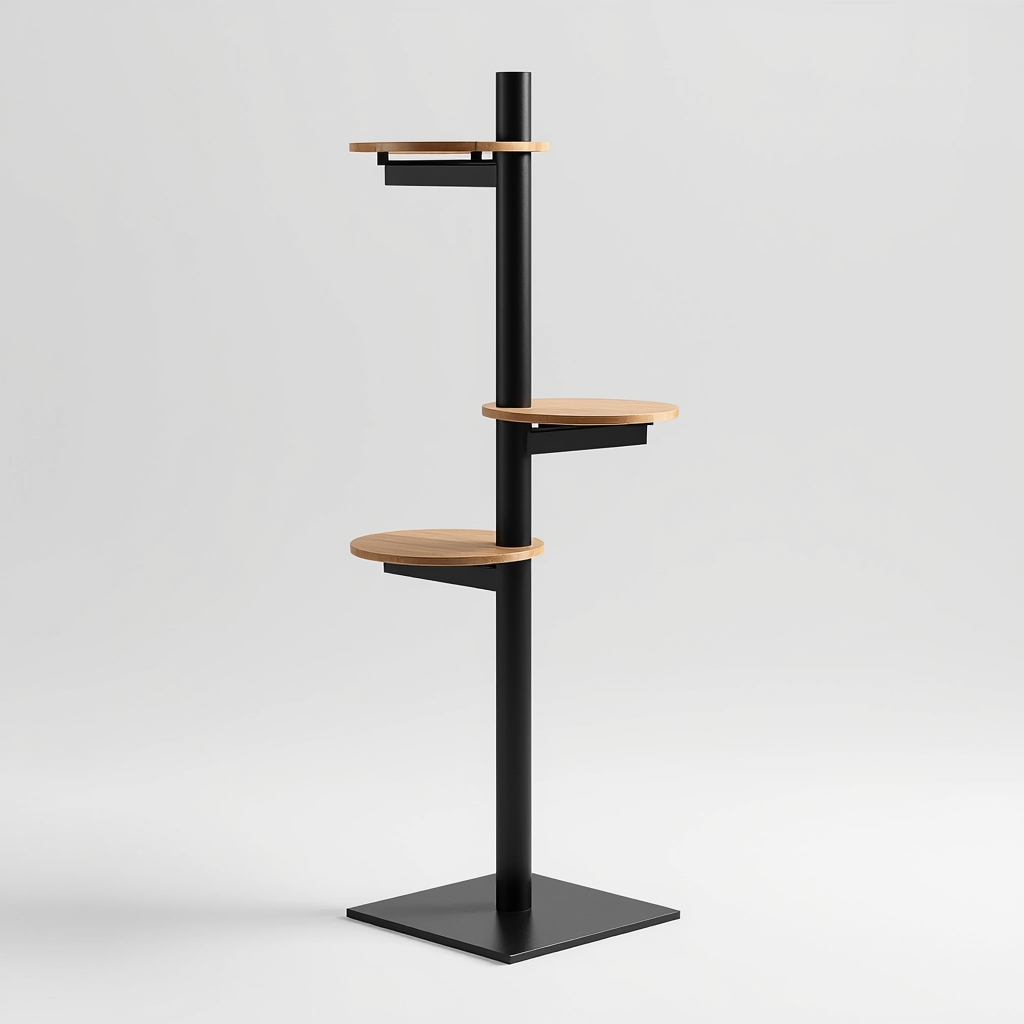 Entrol KJCT-New ultra minimalist modern cat tree with floating platforms