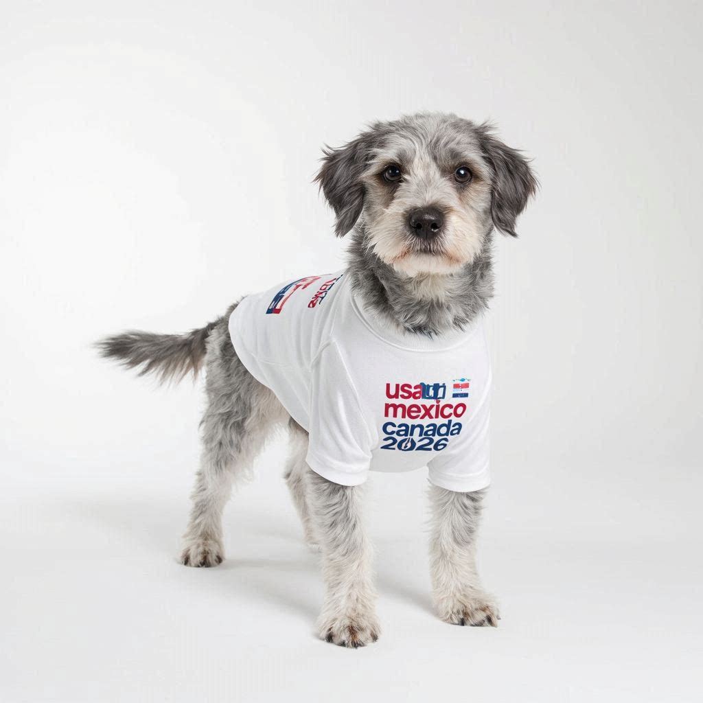 Triple Host Nations design featuring USA, Canada, and Mexico flags